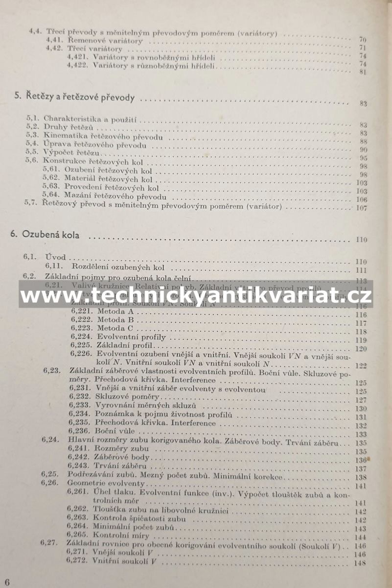 Části strojů II. Převody, a převodová ústrojí - Alfréd Bolek (1963)