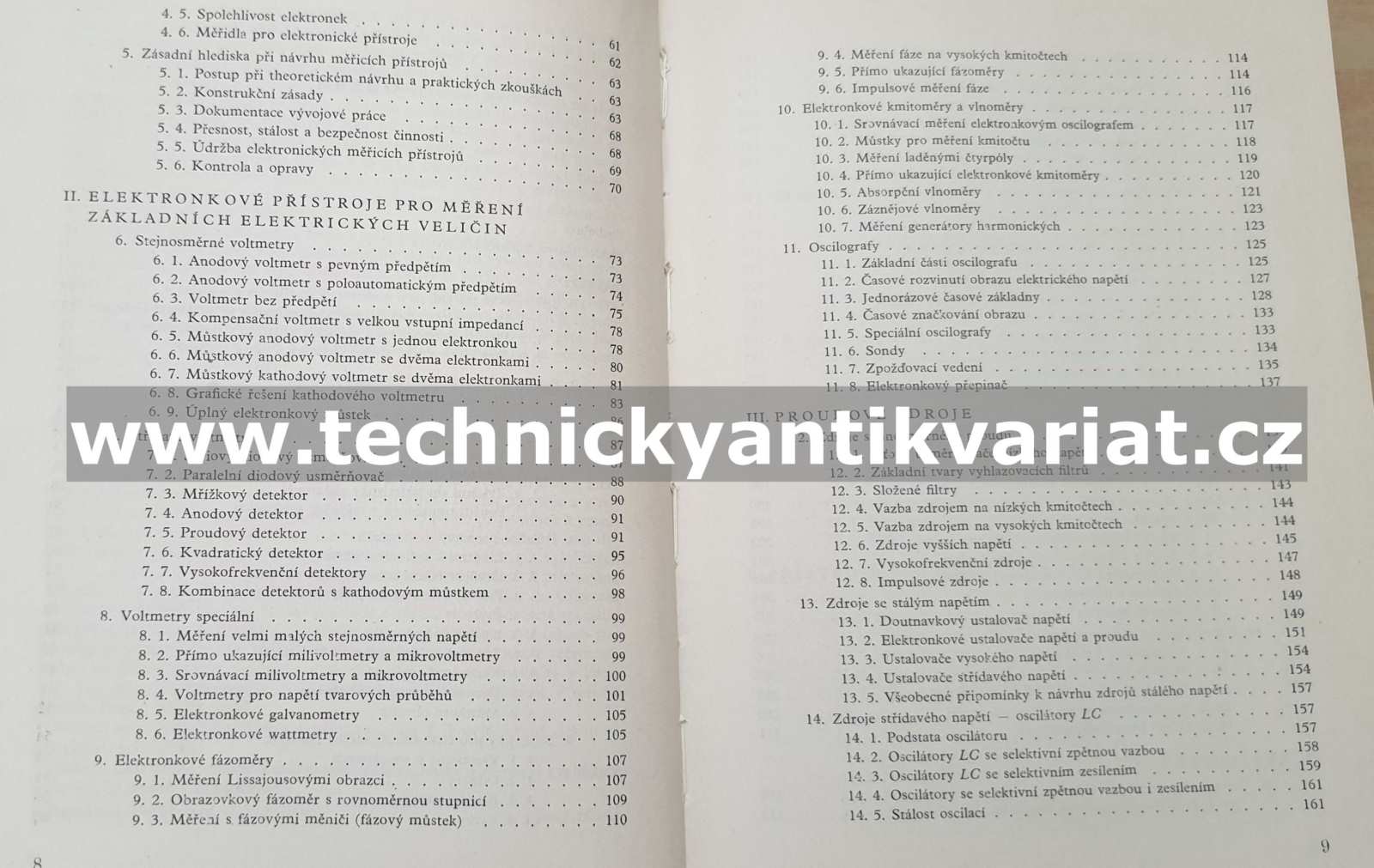 Elektronické měření - Jaroslav Horák (1957)