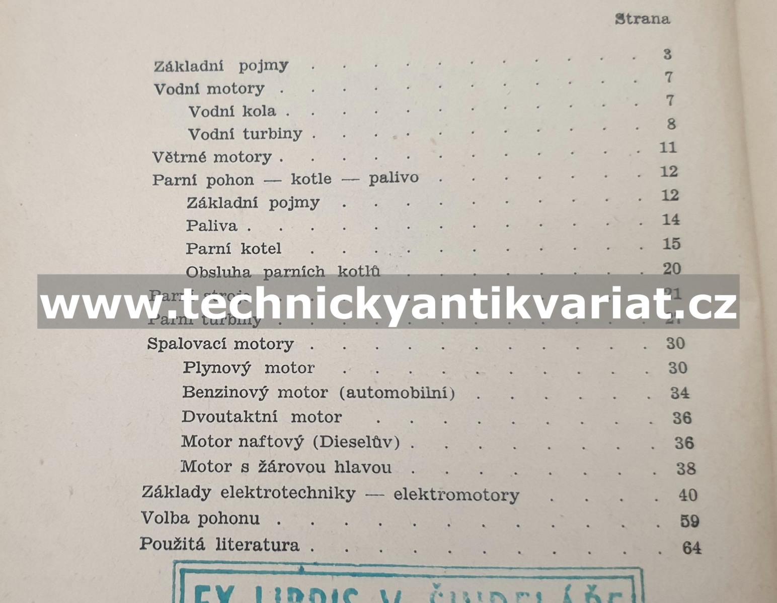 Motory - B.Dobrovolný (1938)
