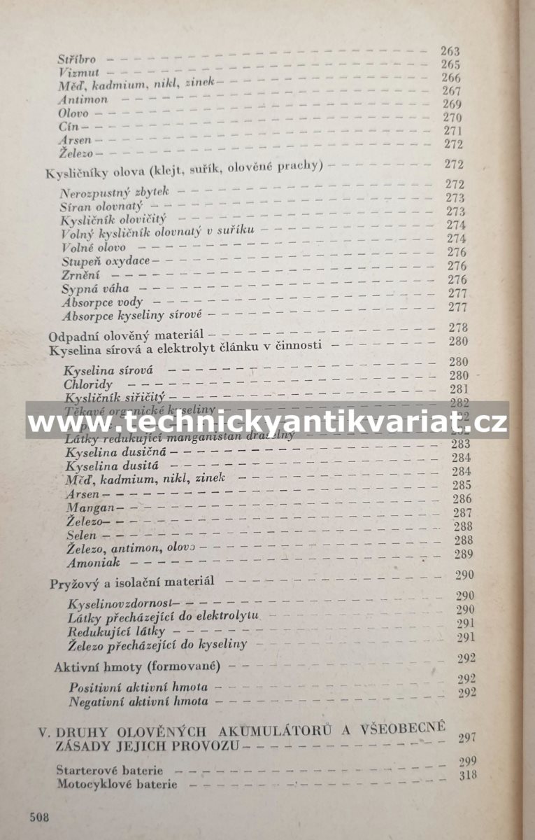 Olověný akumulátor - Jiří Malík (1953)