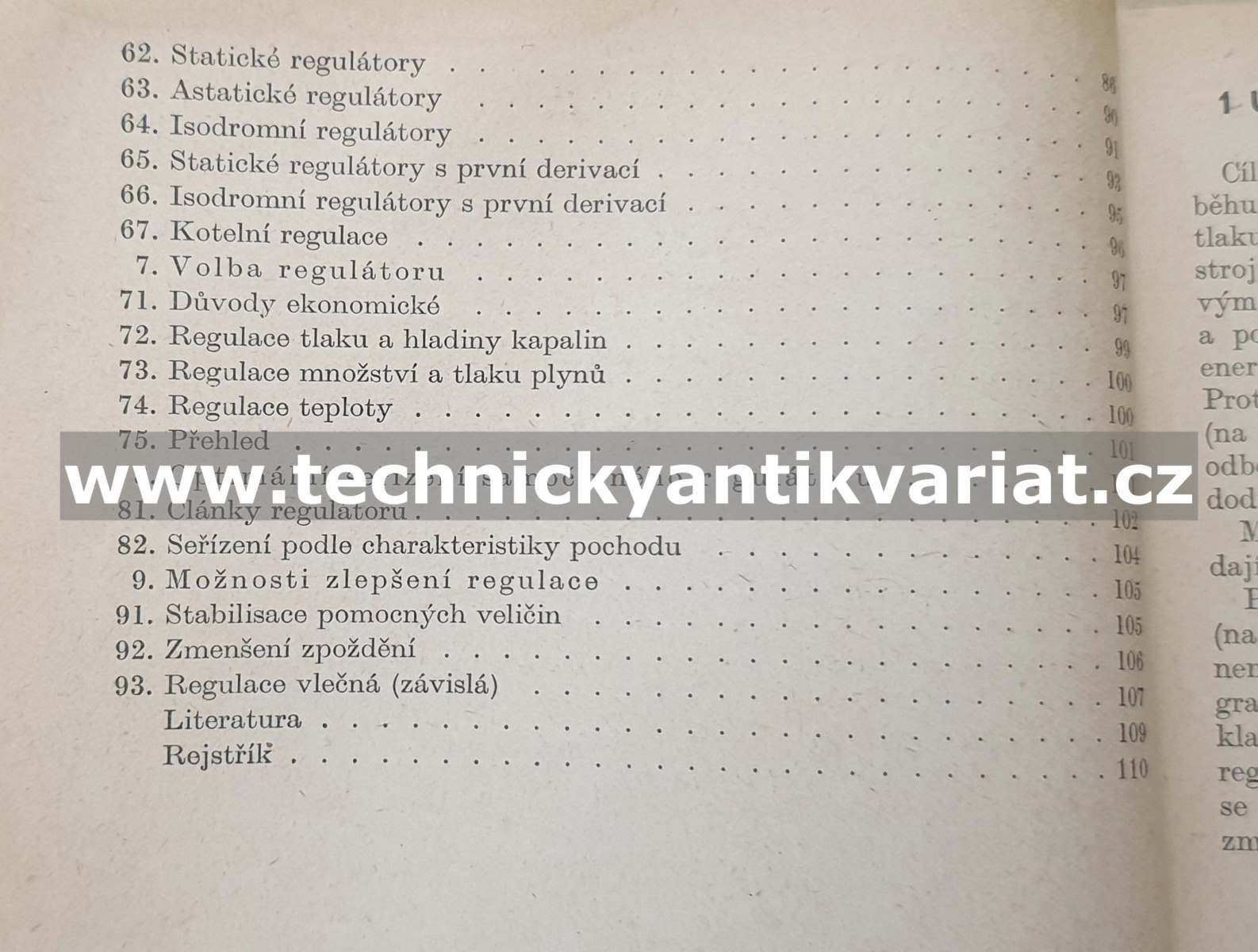 Samočinná regulace v technické praxi - Milan Balda (1951)