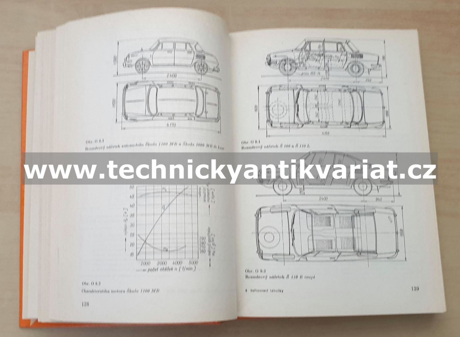 Seřizovací tabulky automobilů - Ivo Bernard (1975)