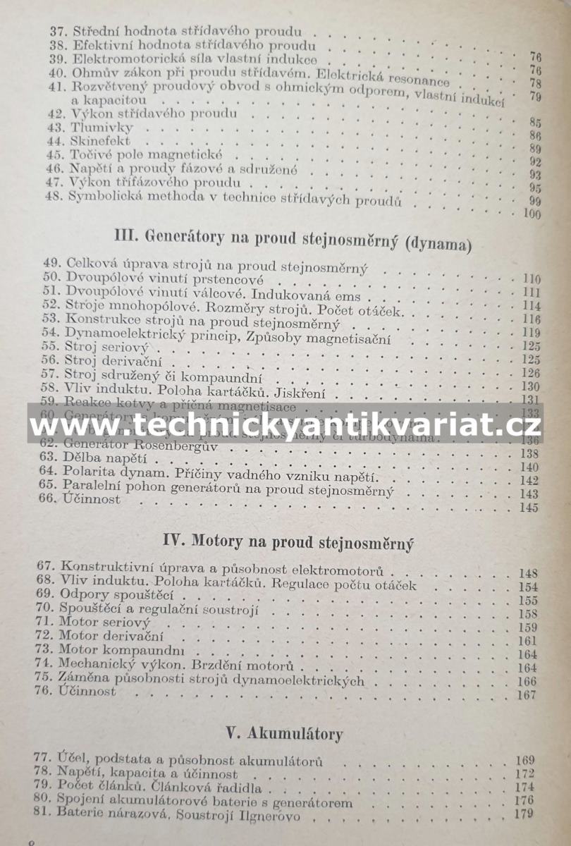 Stručné základy elektrotechniky - Václav Pošík (1950)