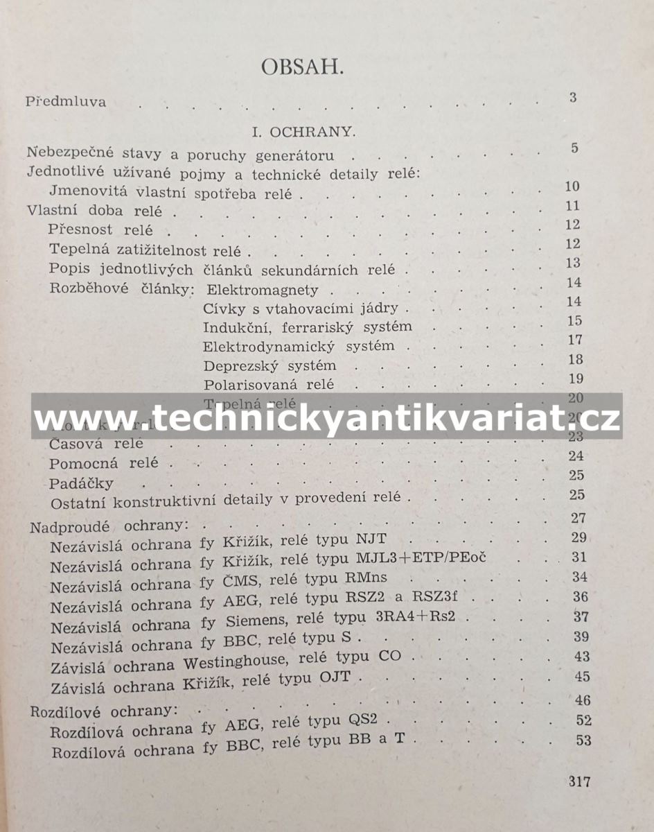 Samočinné přístroje pro generátory - Ladislav Postler (1945)