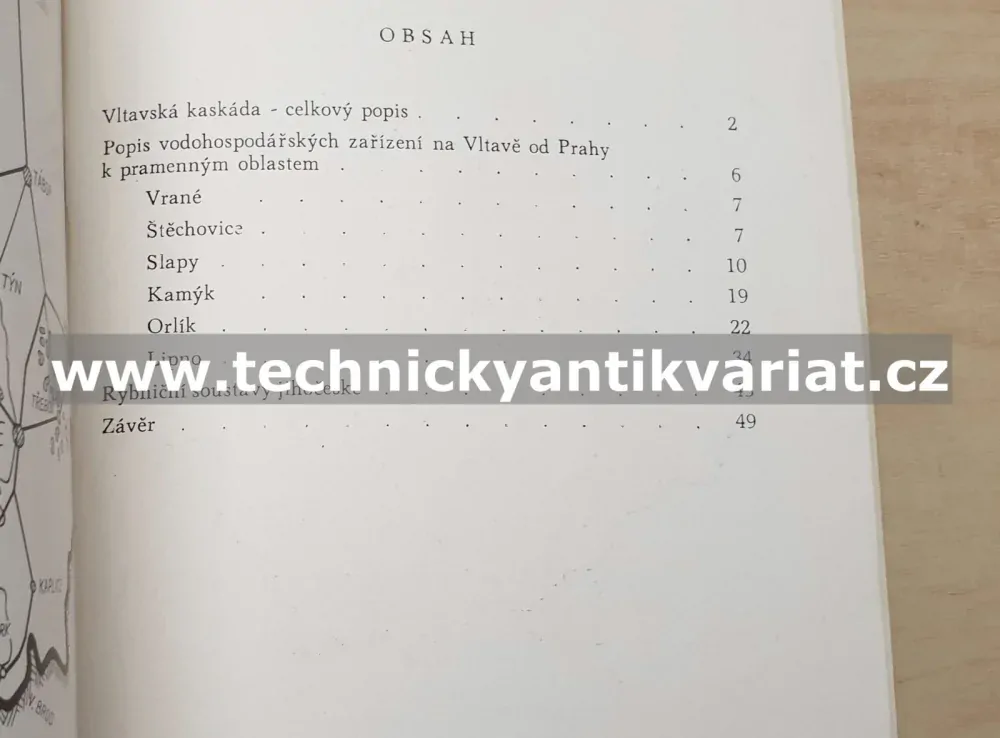 Vodohospodářská výstavba na Vltavě - Antonín Chlum (1958)