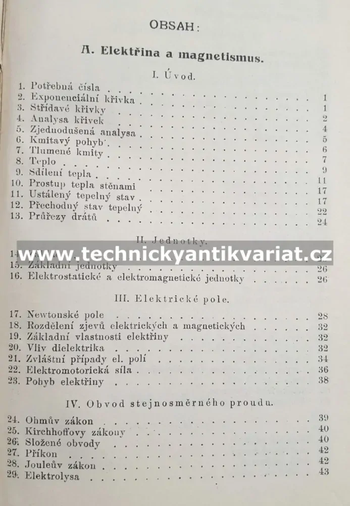 Technický průvodce pro inženýry a stavitele - Elektrotechnika I.,II.,III. (1926, 1932, 1936)