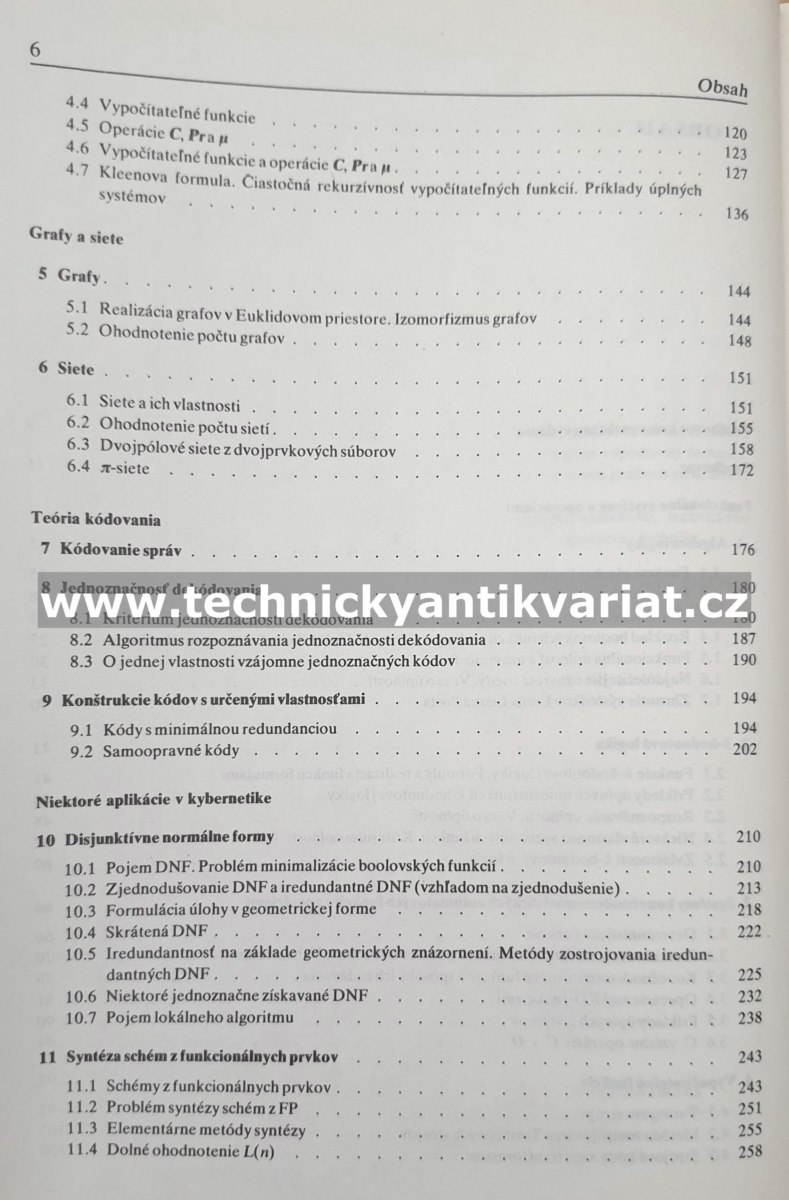 Úvod do diskrétnej matematiky - Sergej V. Jablonskij (1984)