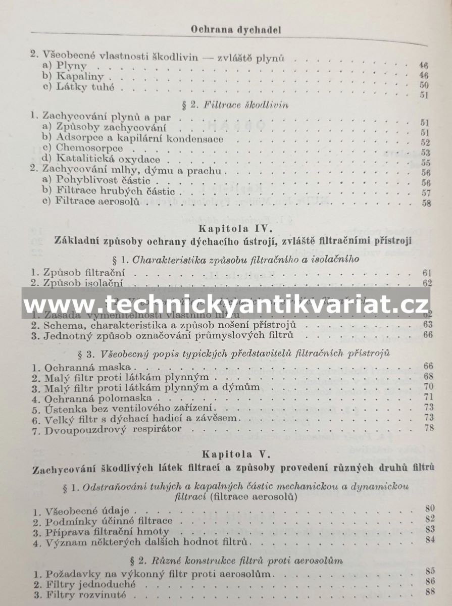 Ochrana dýchadel - Ladislav Popek (1956)