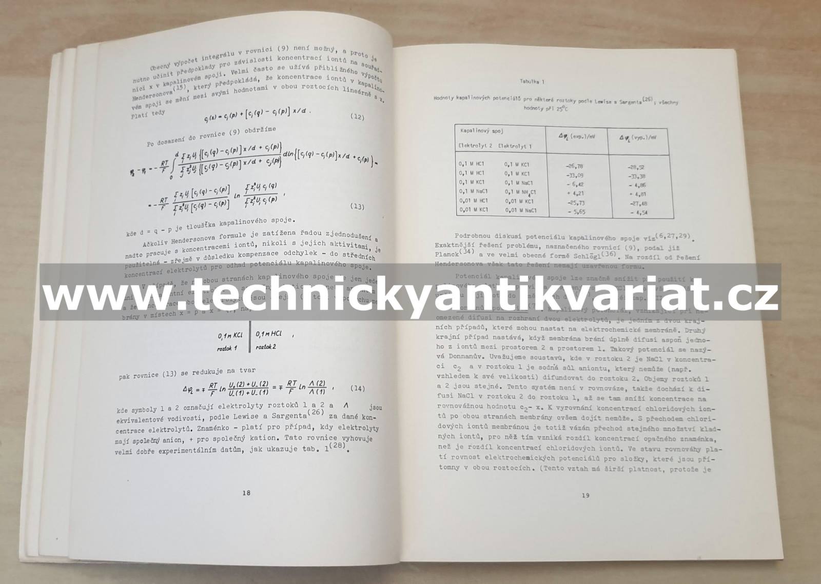 Iontově selektivní membránové elektrody - Jiří Koryta (1972)