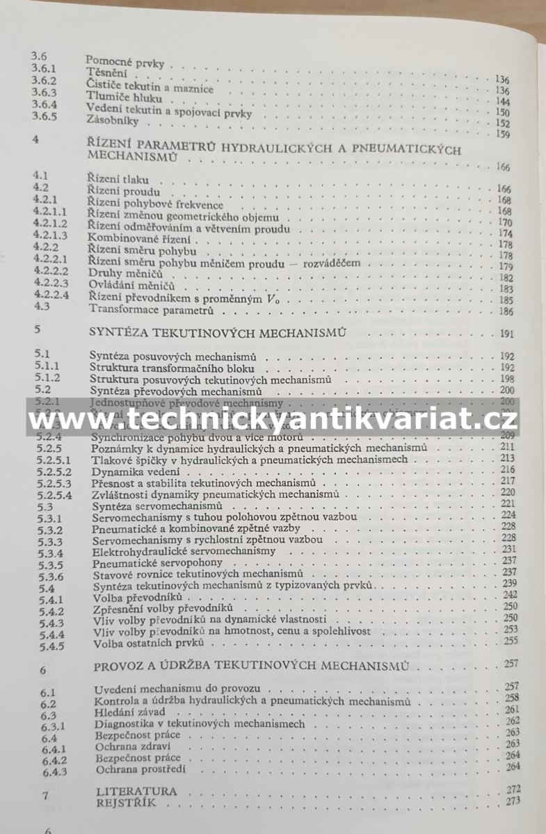 Hydraulické a pneumatické mechanismy - Prokeš, Vostrovský (1988)