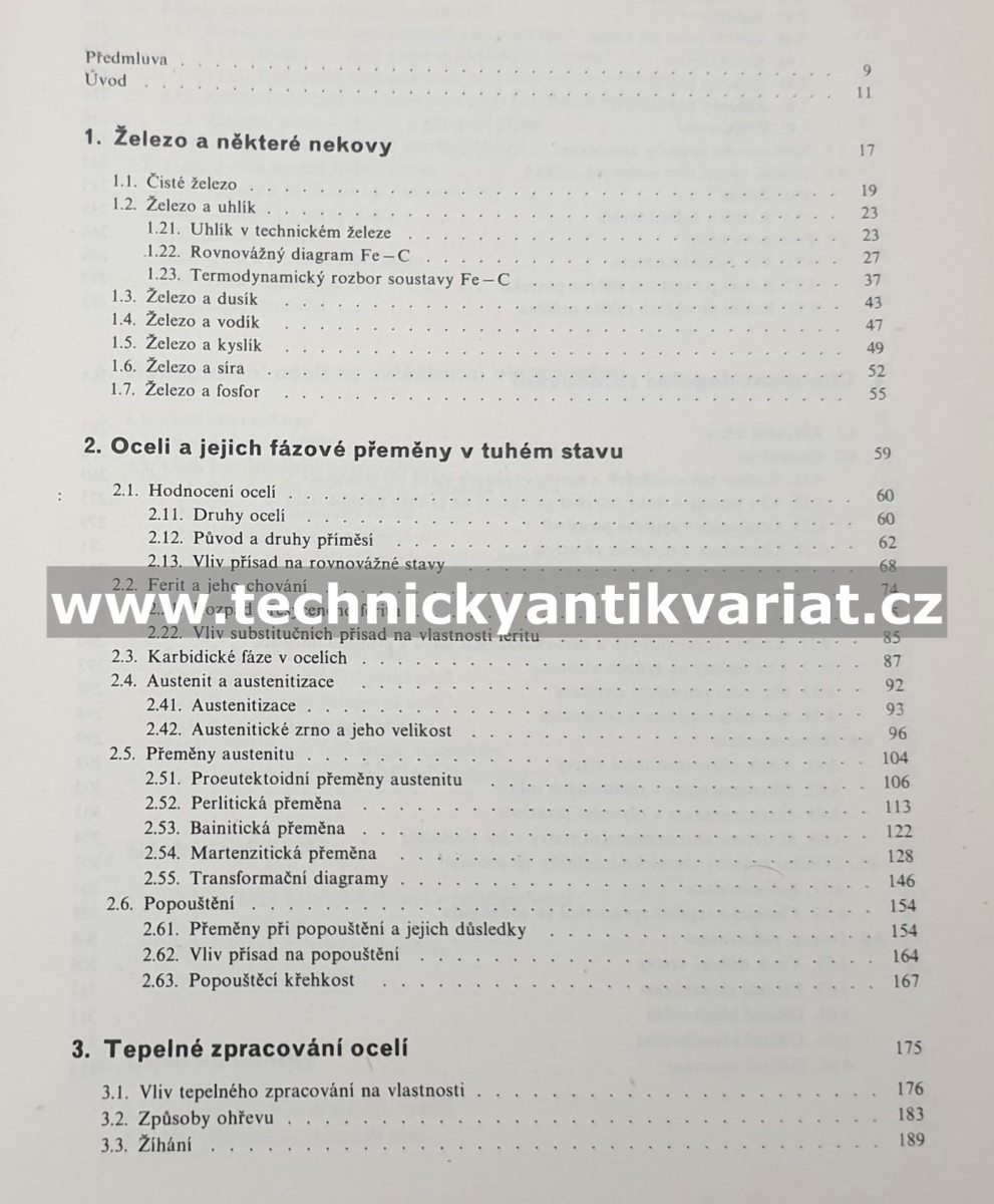 Nauka o materiálu I. Železo a jeho slitiny 4 - Ryš, Cenek, Hrbek, Mazanec (1975)