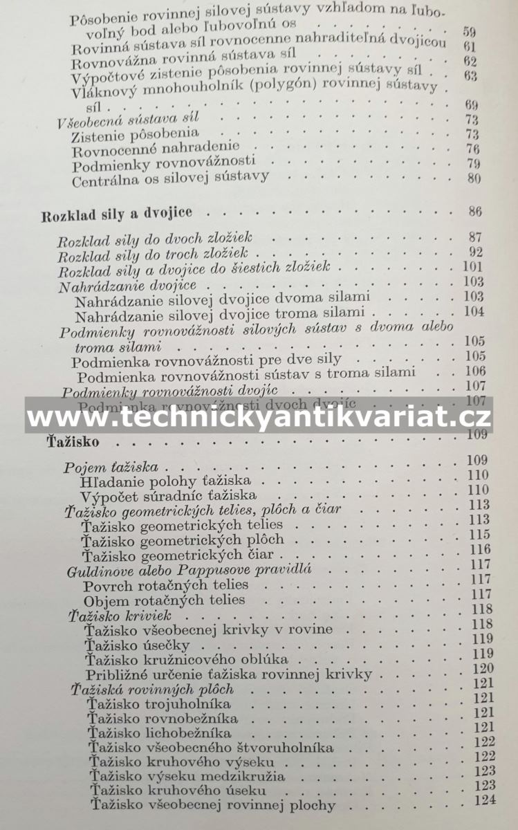 Mechanika 2 statika - Robert Binder (1965)