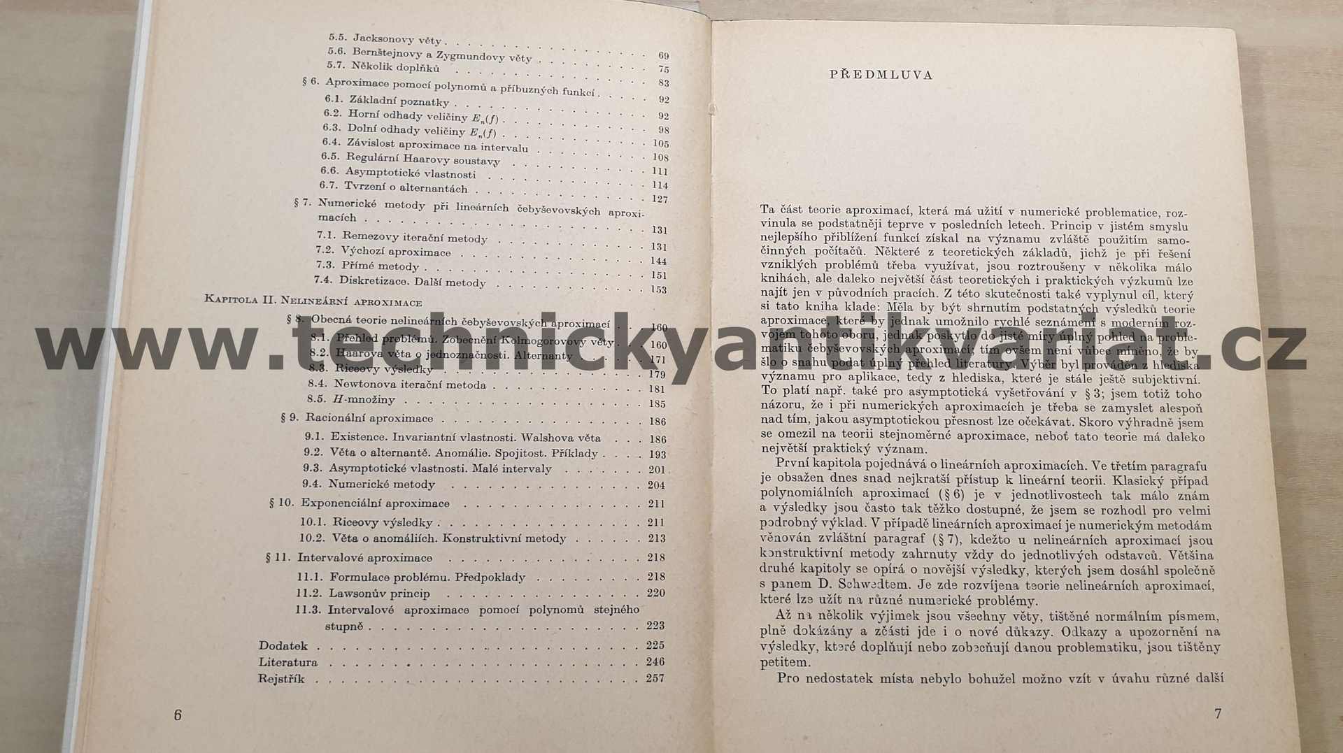 Aproximace funkcí - Gunter Meinardus (1968)