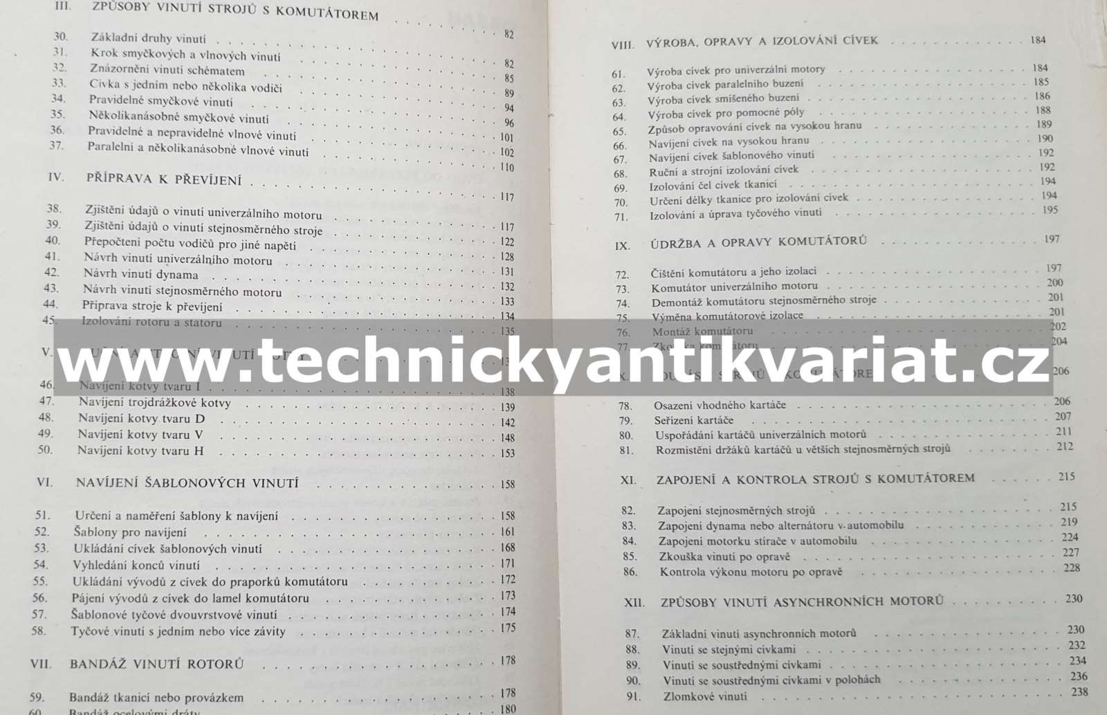Navíjení a převíjení malých elektrických strojů točivých - Knotek (1990)