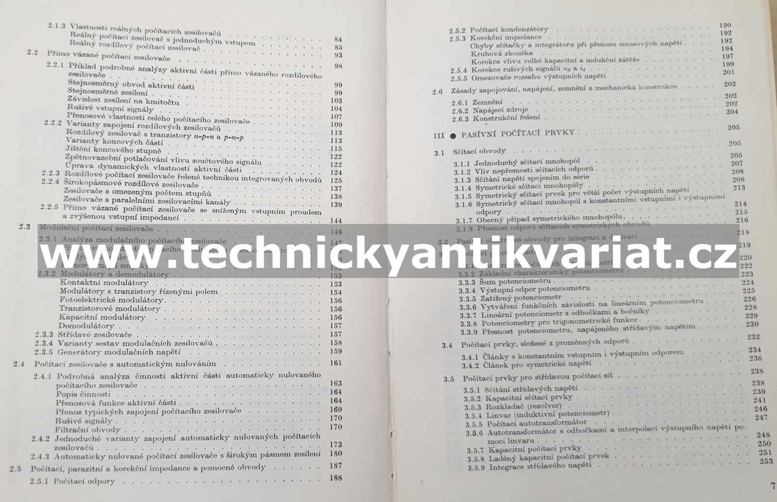 Analogové a hybridní počítače (1971)