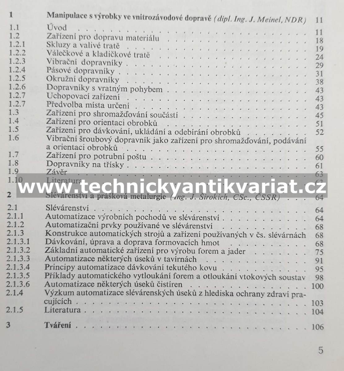 Příručka automatizace ve strojírenství (1970)