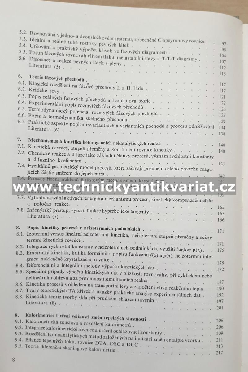 Měření termofyzikálních vlastností pevných látek - Jaroslav Šesták (1982)