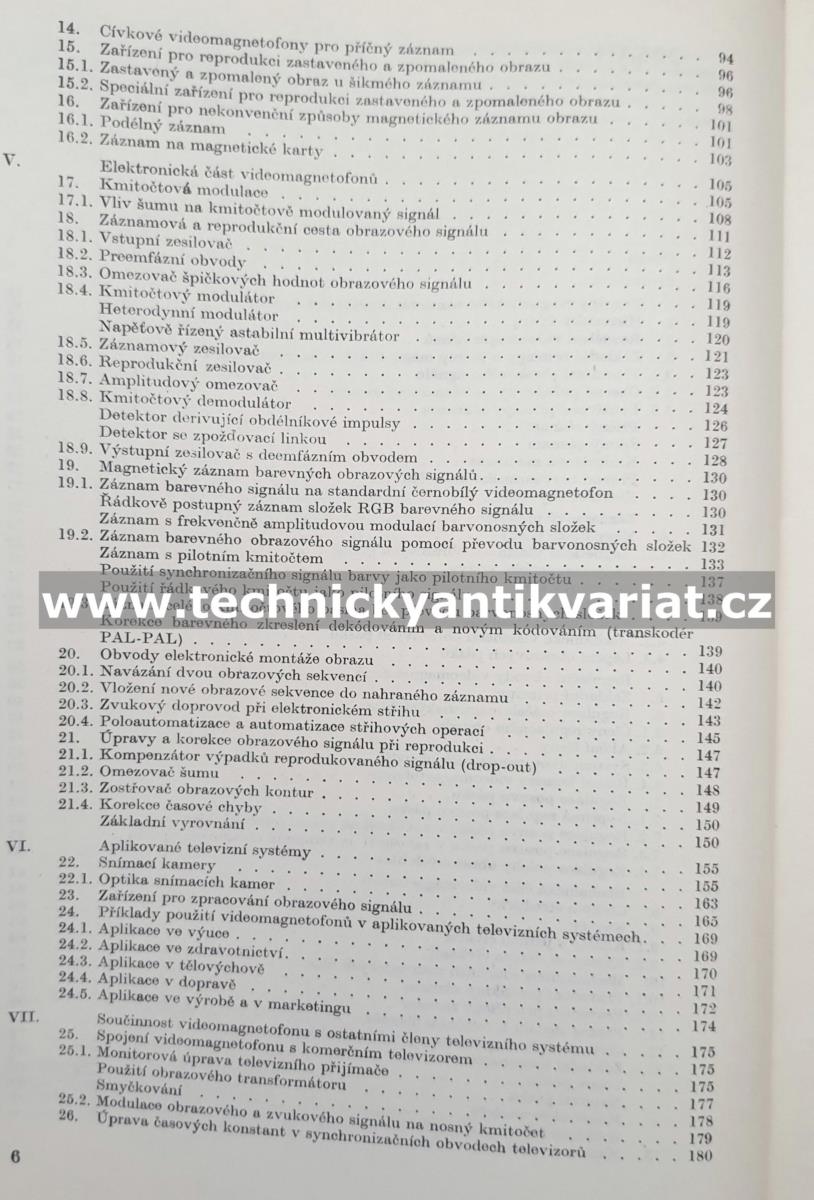 Magnetický záznam obrazu - Tauš, Novák (1983)
