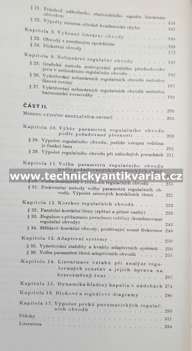 Sbírka úloh z automatické regulace - Besekerskij (1970)