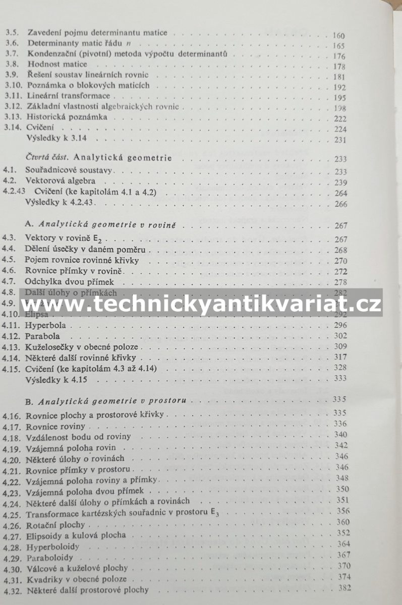 Základy aplikované matematiky I. - Škrášek, Tichý (1983)