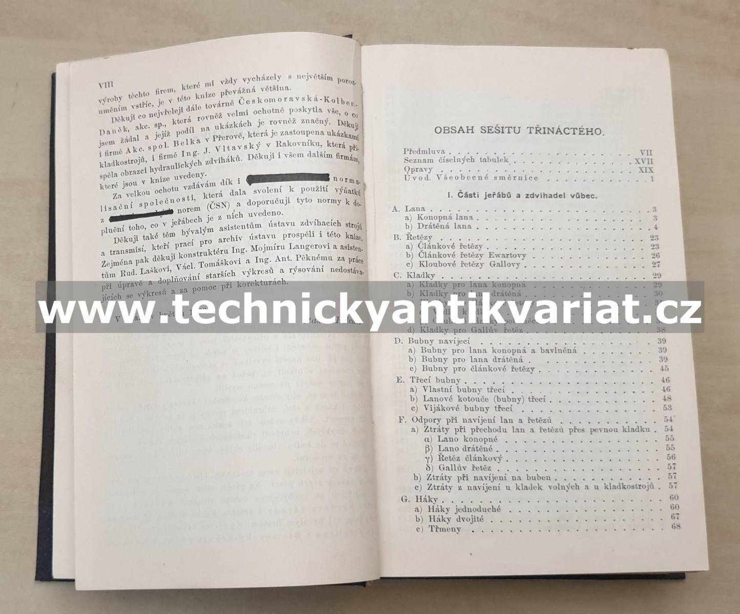 Technický průvodce pro inženýry a stavitele 13 Jeřáby - Otakar Balcar (1933)
