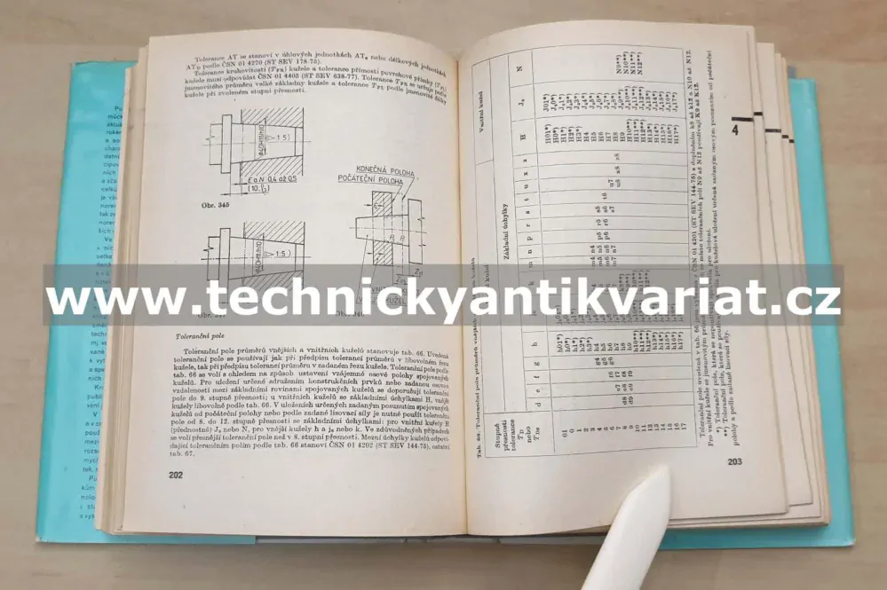 Strojnické tabulky 2. Základní strojní prvky a součásti - Fiala, Svoboda, Šimonovský (1988)
