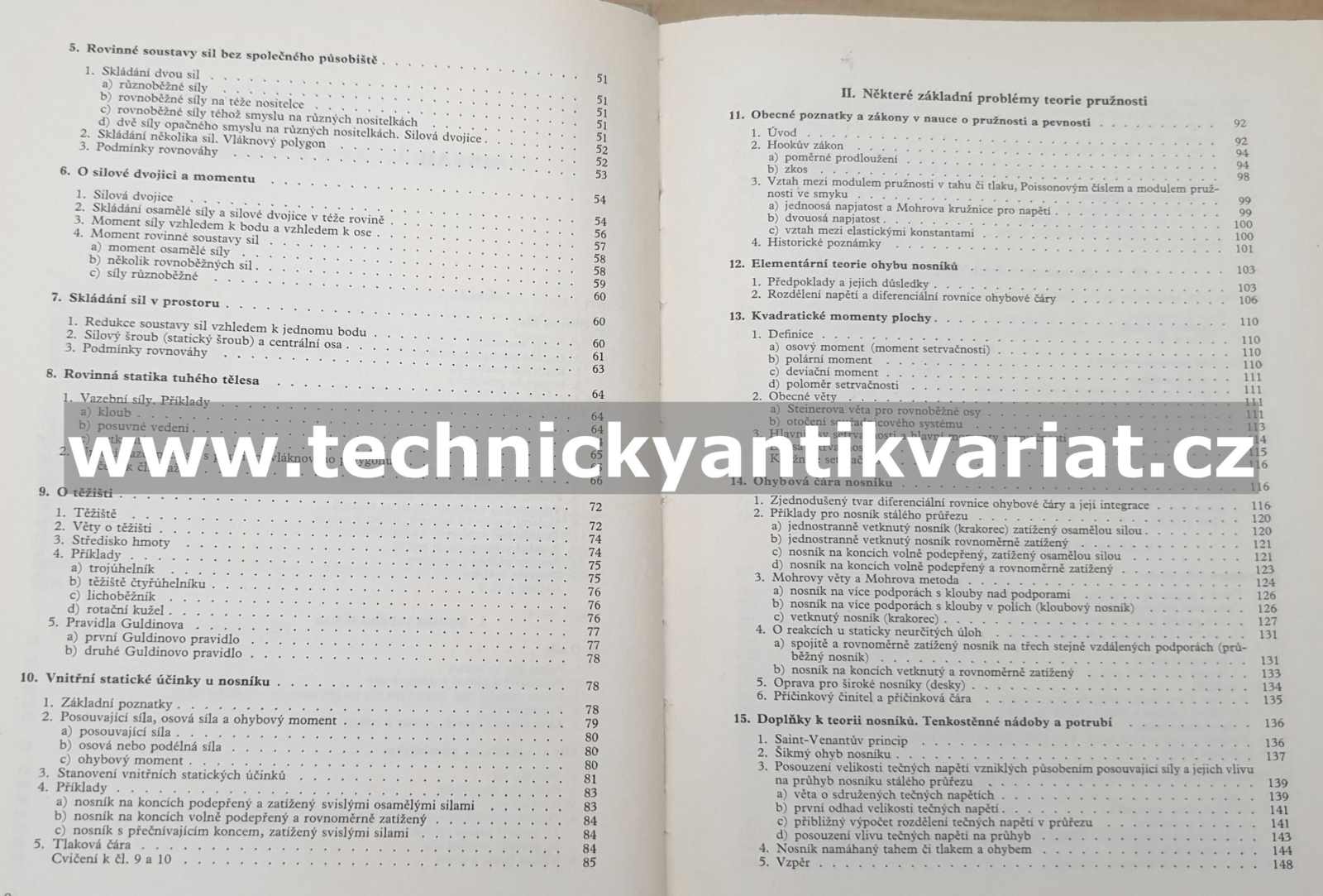 Mechanika tuhých těles a kapalin - István Szabo (1967)