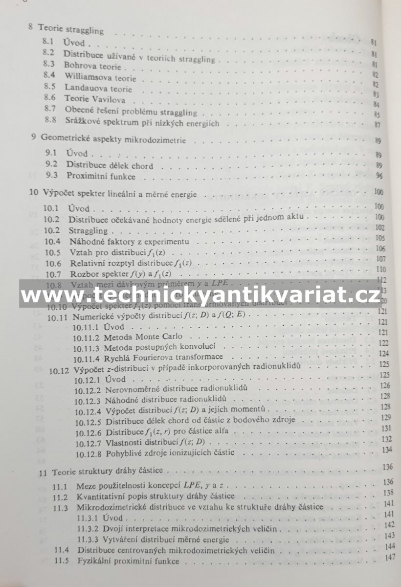 Mikrodozimetrie a jeji aplikace - Antonín Sedlák (1989)