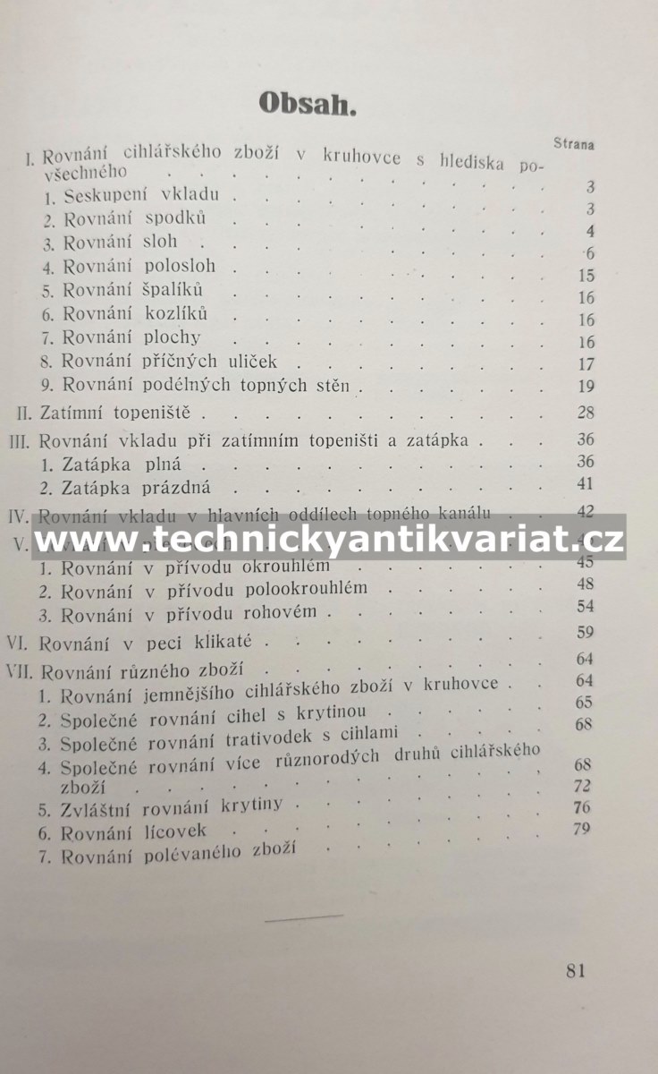 Kruhovka 1.Konstrukce, kruhovky, 2. Rovnání v kruhovce - Josef Rudolf Fiala (1926)