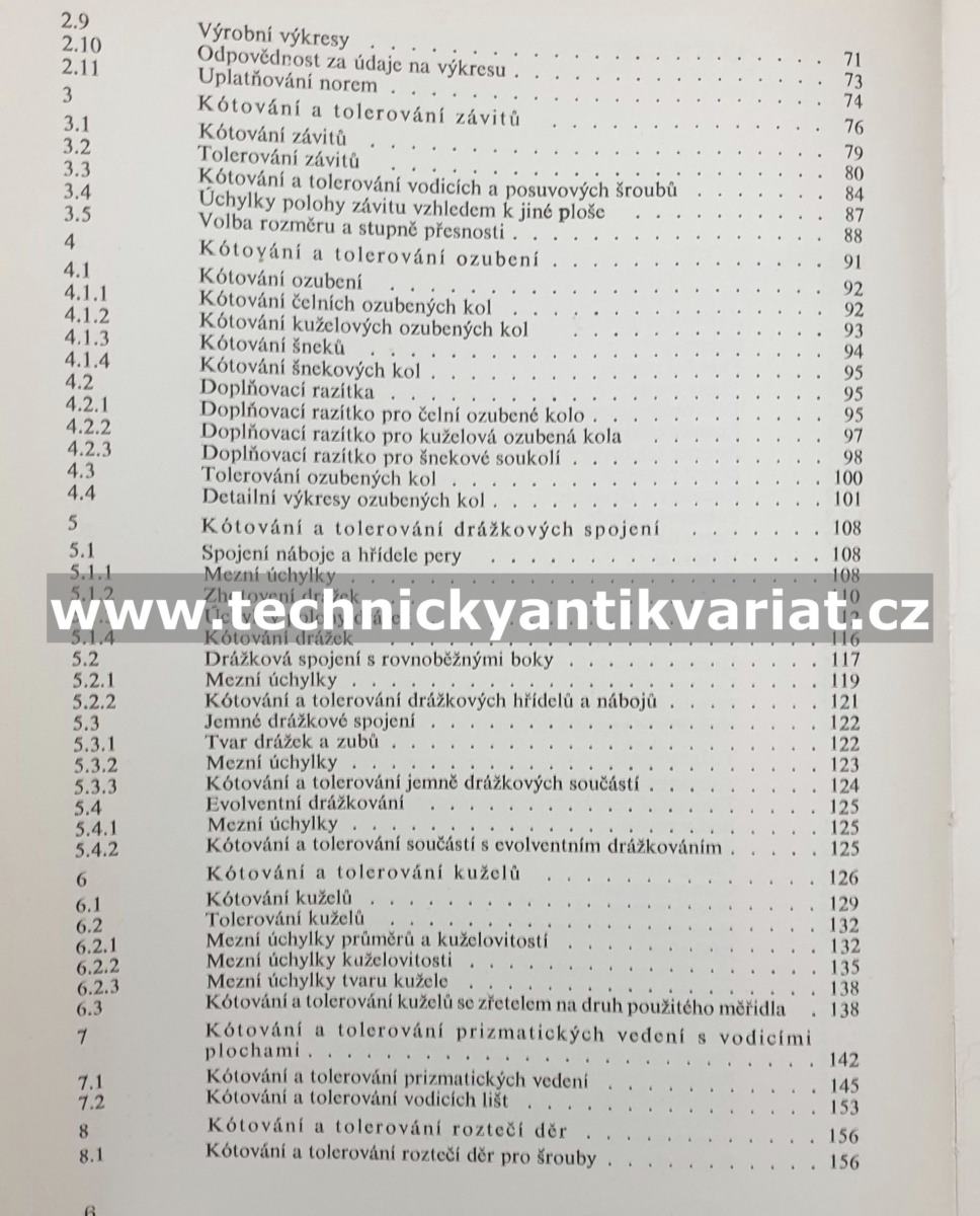 Kotování a tolerování vyměnitelných součástí - František Konečný (1965)