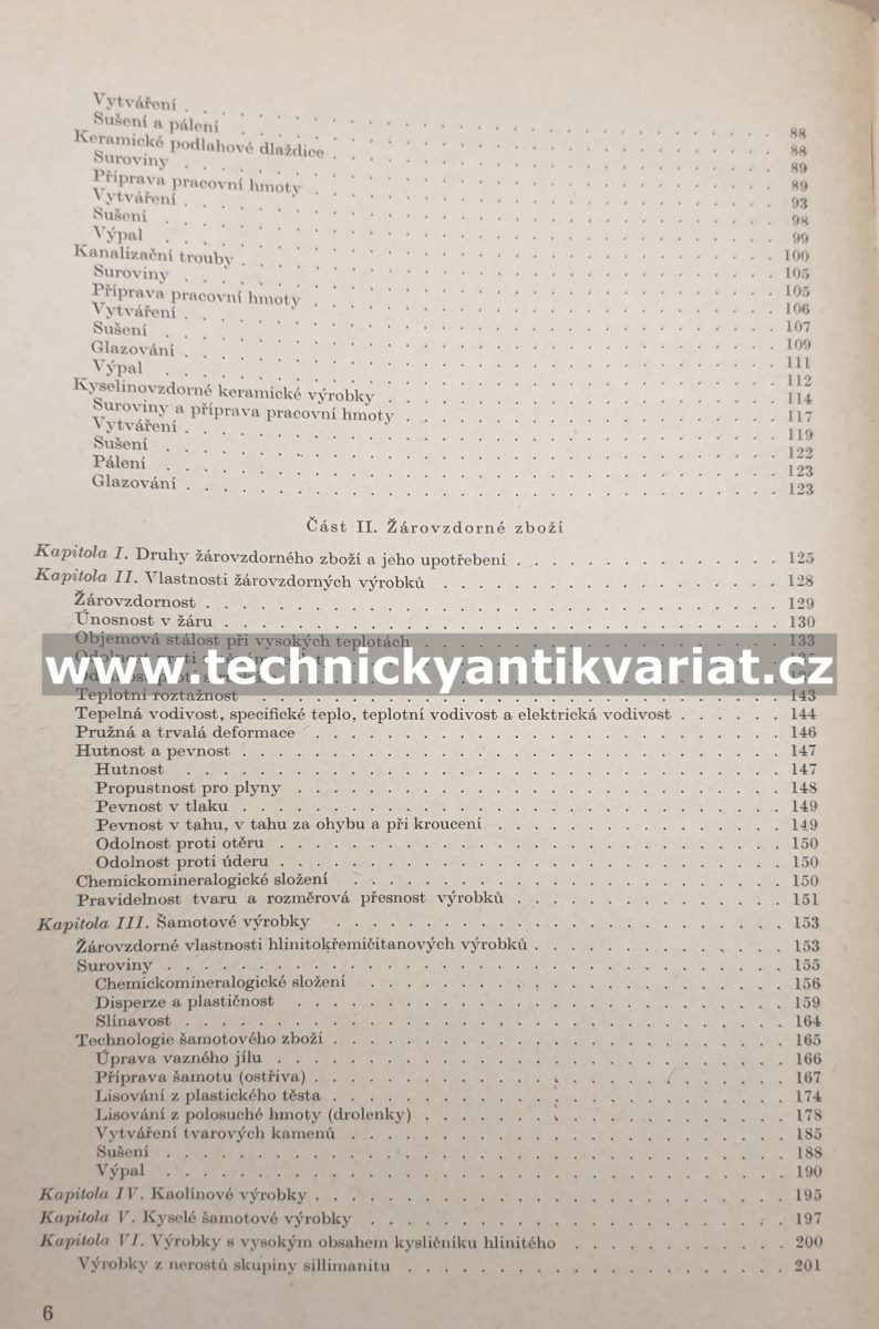 Technologie keramiky a žárovzdorného zboží - P. P. Budnikov (1960)