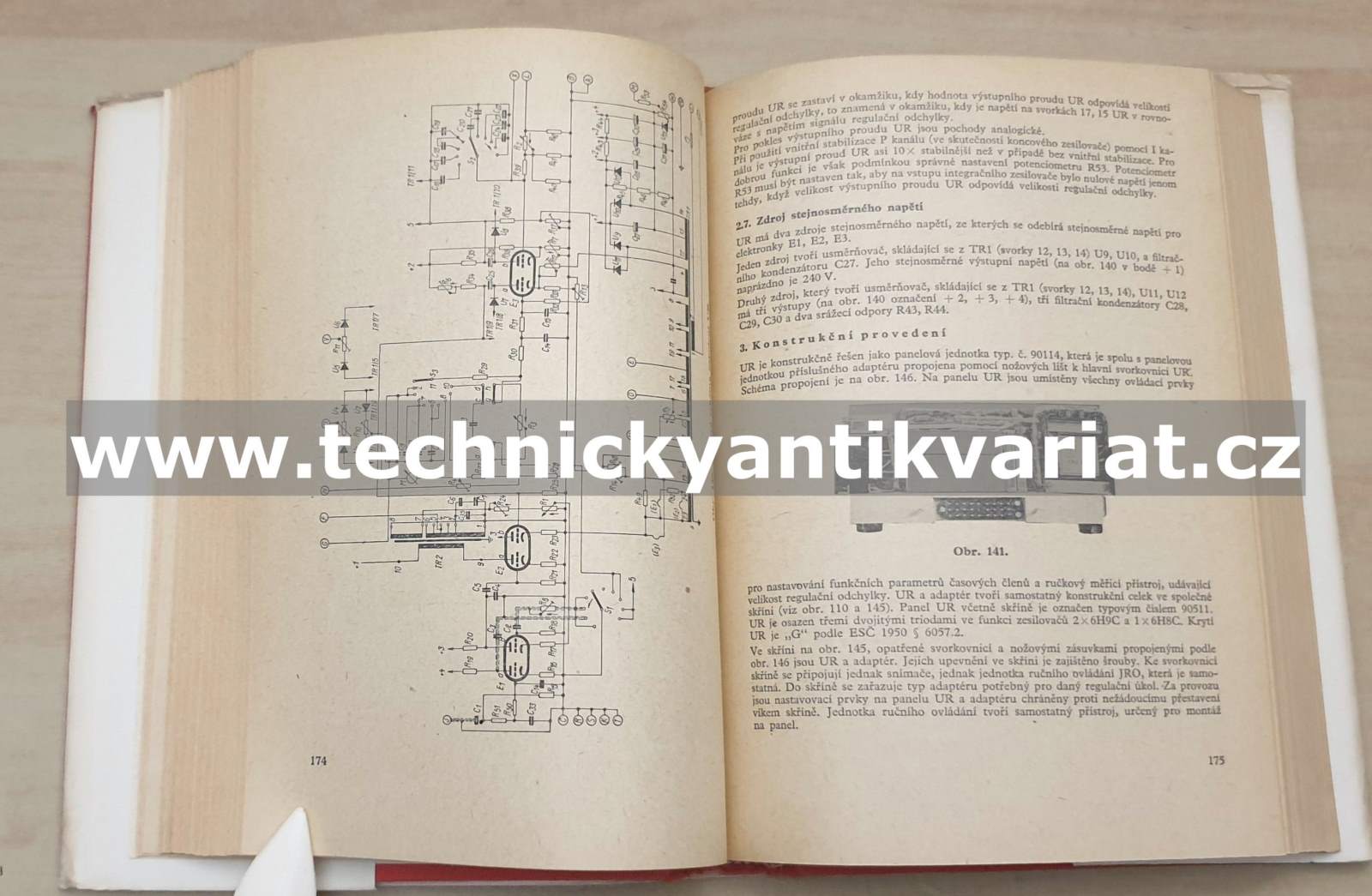 Elektronický regulační systém I. II. J.Květoň (1964)