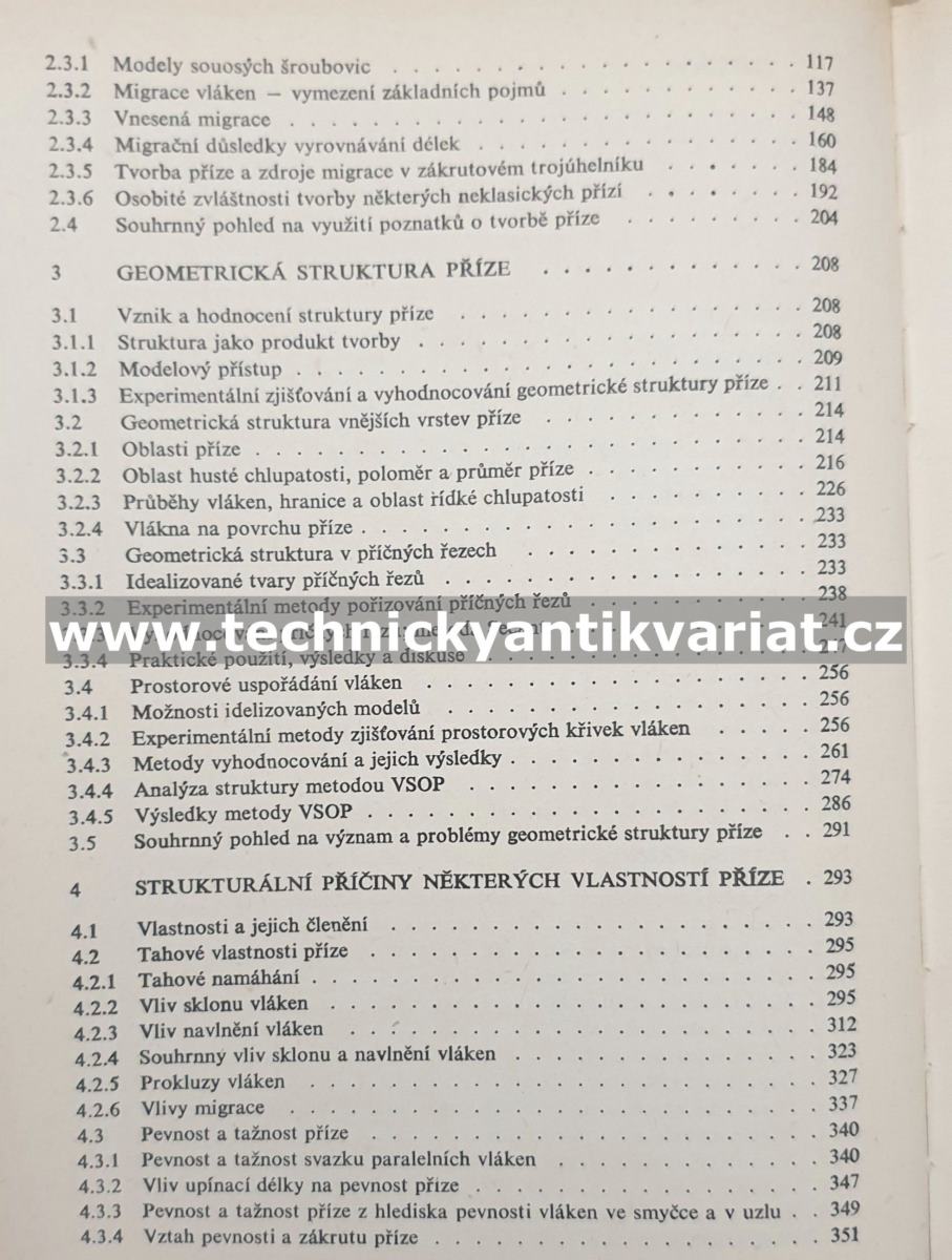 Příze - tvorba, struktura, vlastnosti - Bohuslav Neckář (1990)