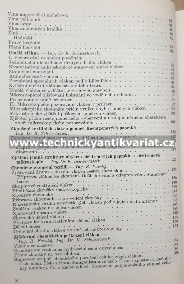 Zkušebnictví v textilním průmyslu - Oldřich Myšinský (1952)