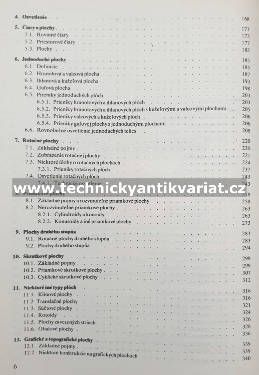 Konštruktívna geometria pre technikov - Medek, Zámožík (1978)