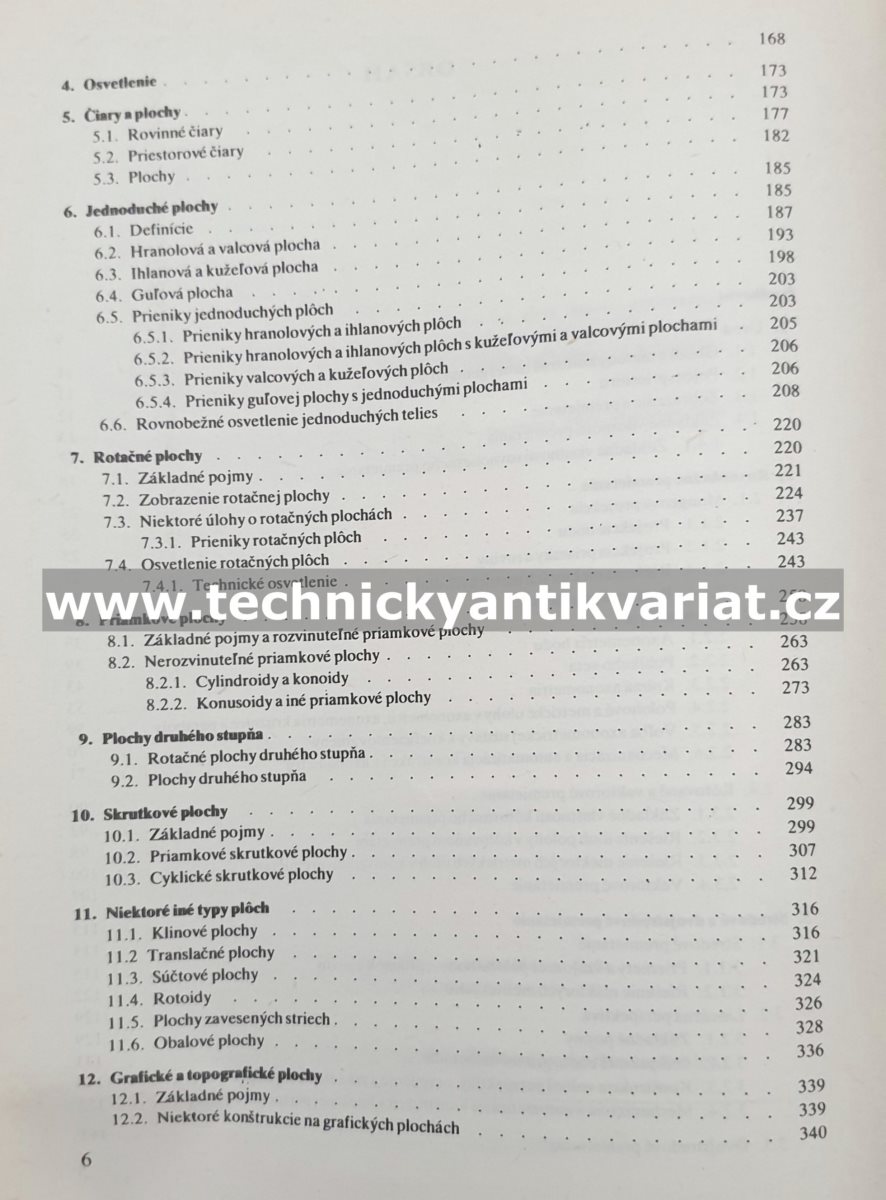 Konštruktívna geometria pre technikov - Medek, Zámožík (1978)