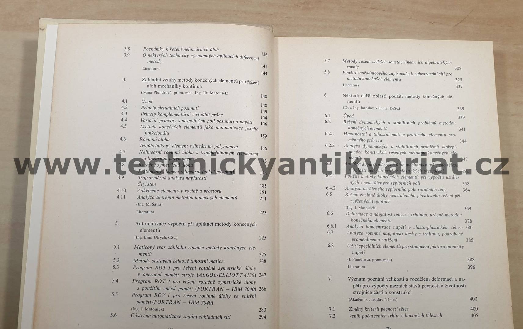 Novodobé metody výpočtů tuhosti a pevnosti ve strojírenství - Valenta, Němec, Ulrych (1975)