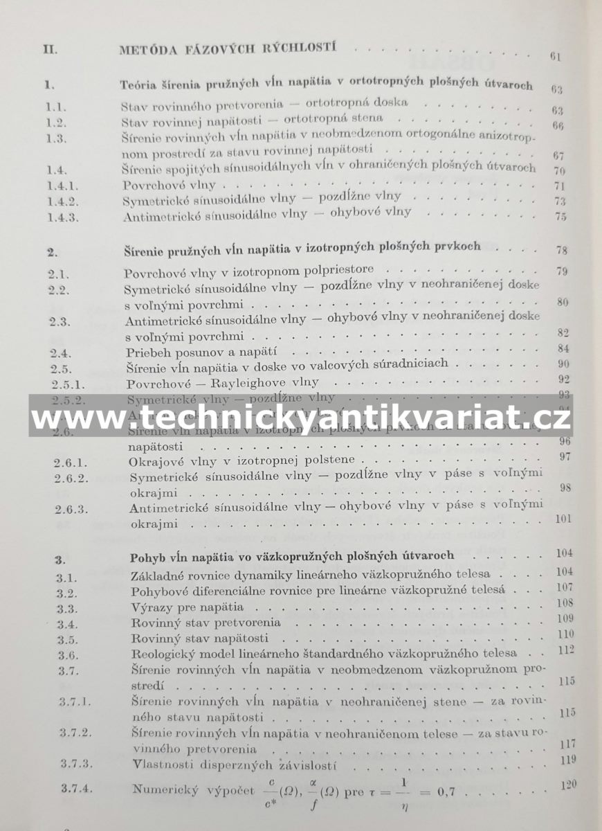 Teoria a metodika dynamického nedeštruktívneho skúšania plošných prvkov - Gustav Martinček (1975)