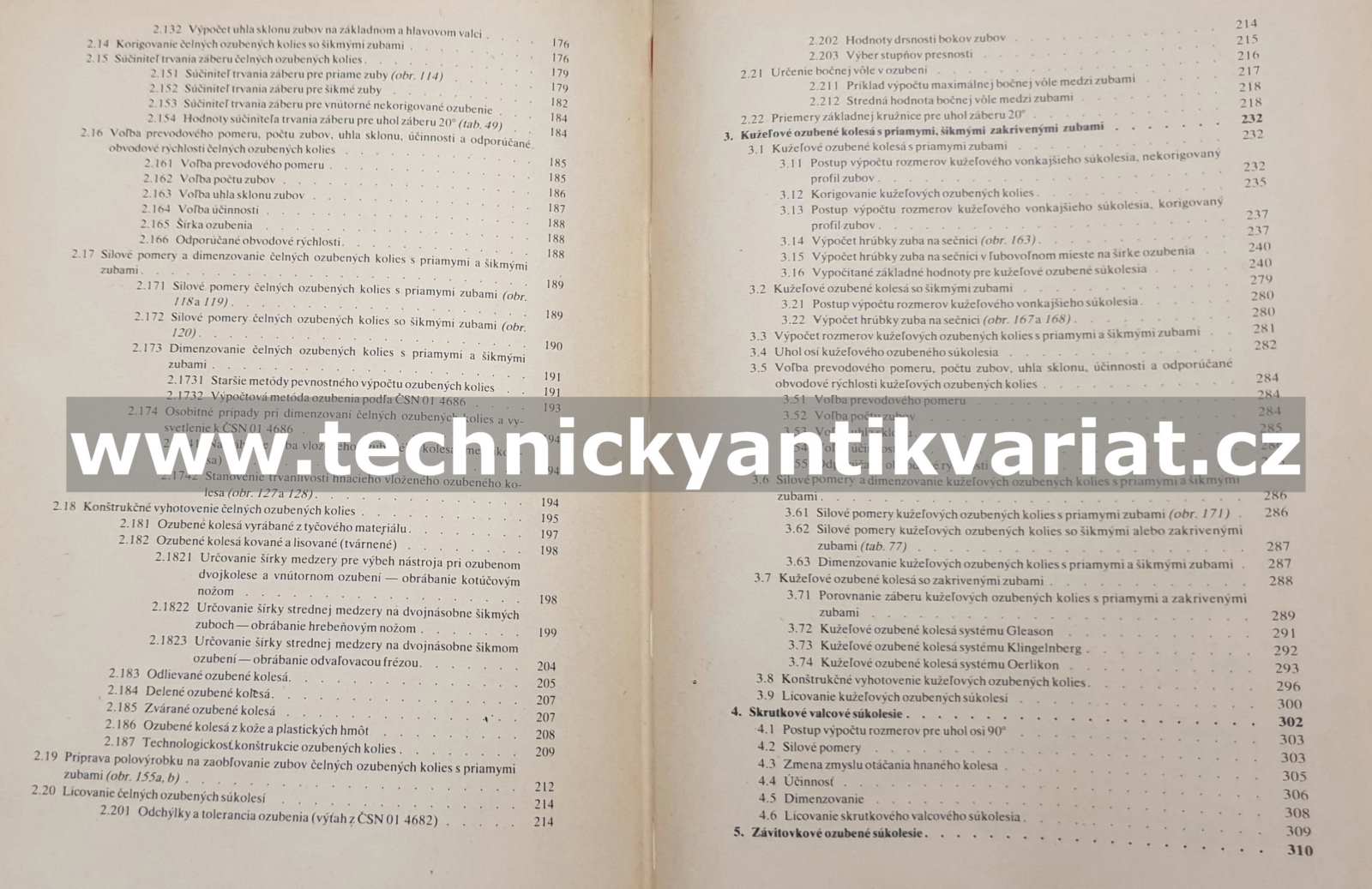 Ozubenie v konštrukčnej praxi - F. Manas (1976)