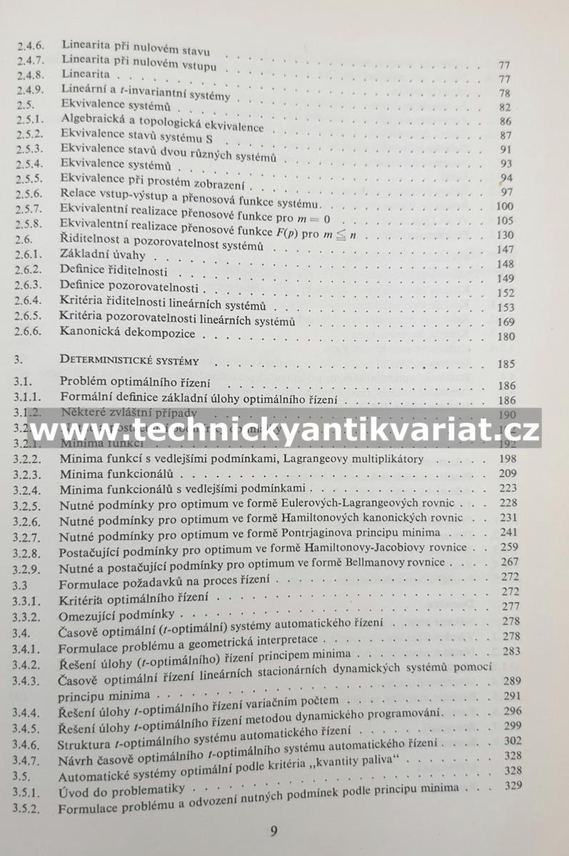 Optimální systémy automatického řízení - Kubík, Kotek, Hruška, Wachtl, Chalupa (1972)