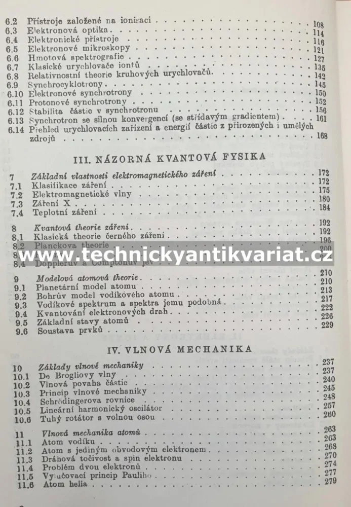 Úvod do molekulové a atomové fysiky - Z. Hořák (1957)
