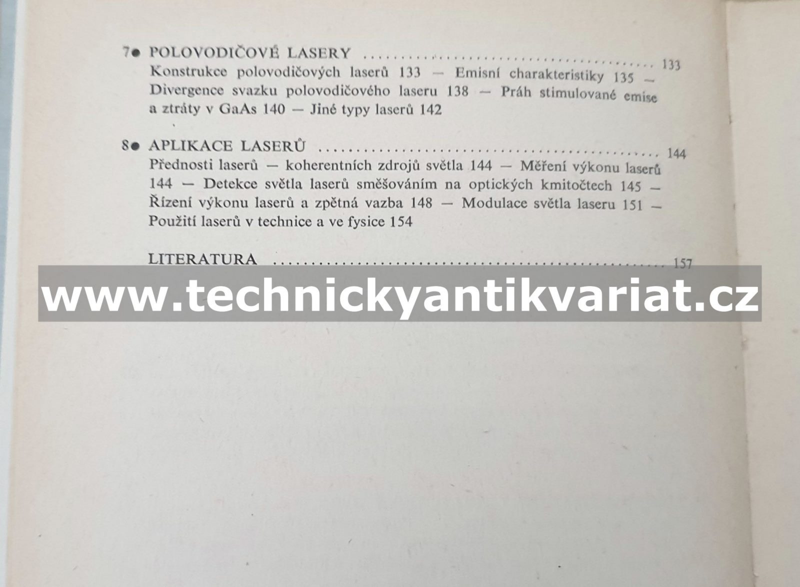 Lasery kvantové generátory světla - Karel Plátek (1964)