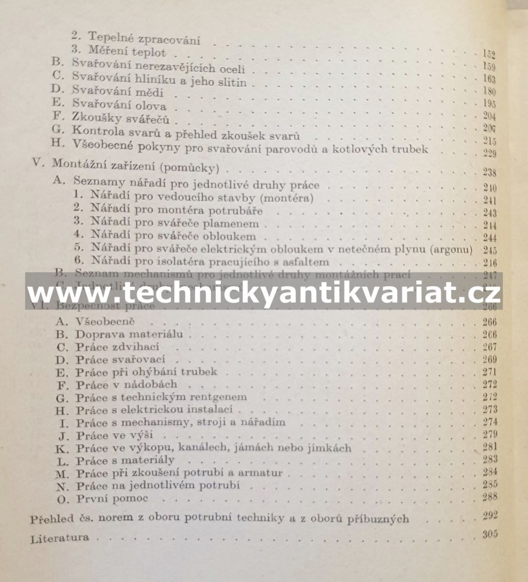 Příručka pro potrubáře - Grimm, Sekyra (1960)