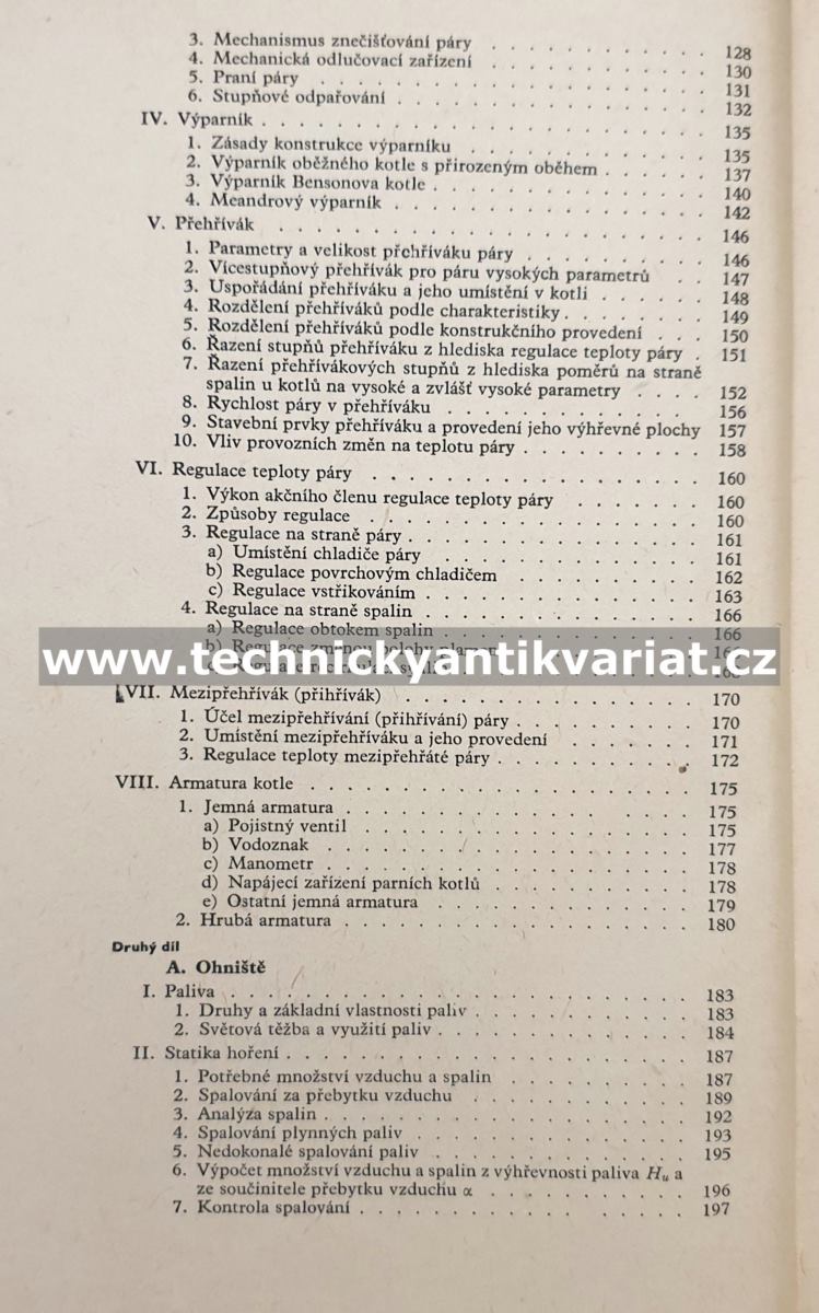 Kotle a spalovací zařízení - Richard Doležal (1965)