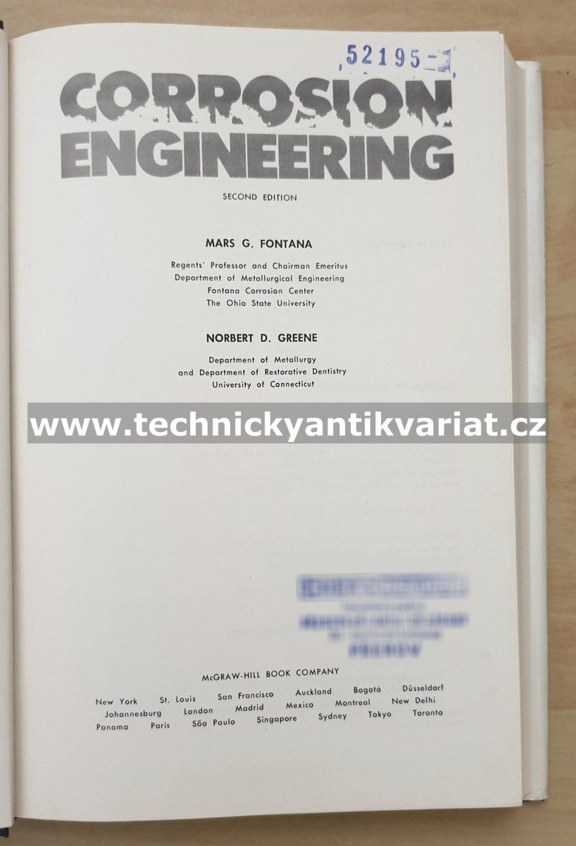 Corrosion Engineering - Fontana, Greene (1978)
