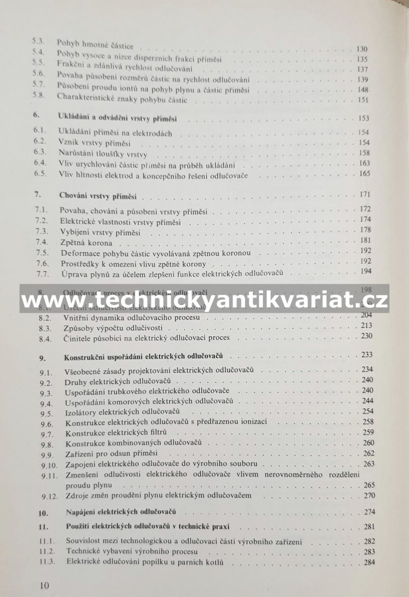 Elektrické odlučovače - Jaroslav Bohm (1977)