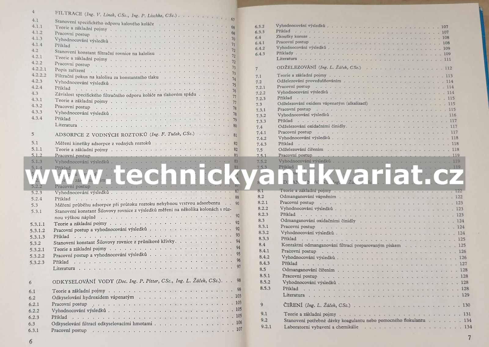 Laboratorní metody v technologii vody - Pitter, Tuček, Chudoba, Žáček (1983)