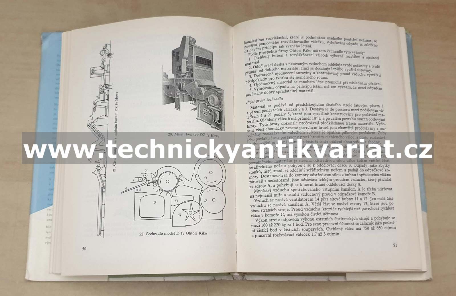 Nová technika v přádelnách bavlny - Václav Horák (1964)