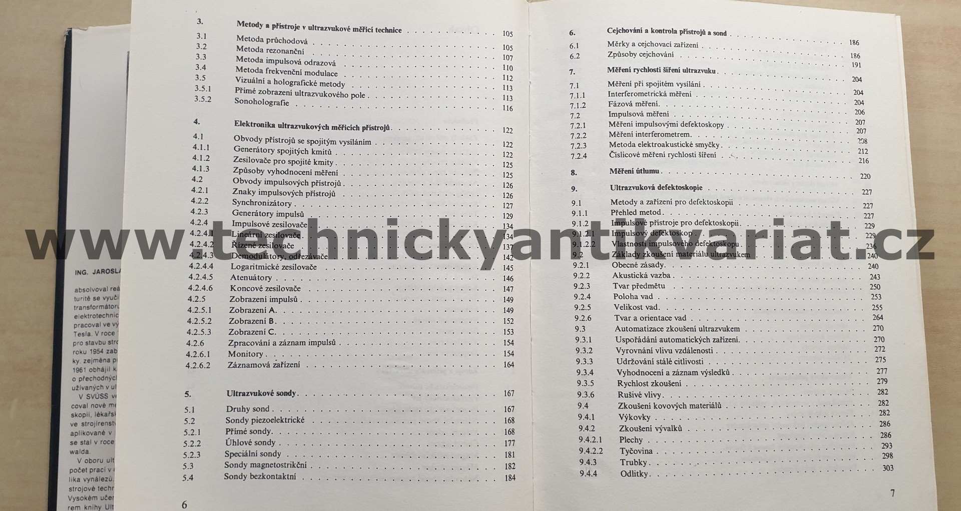Ultrazvuk v měřicí technice - Jaroslav Obraz (1976)