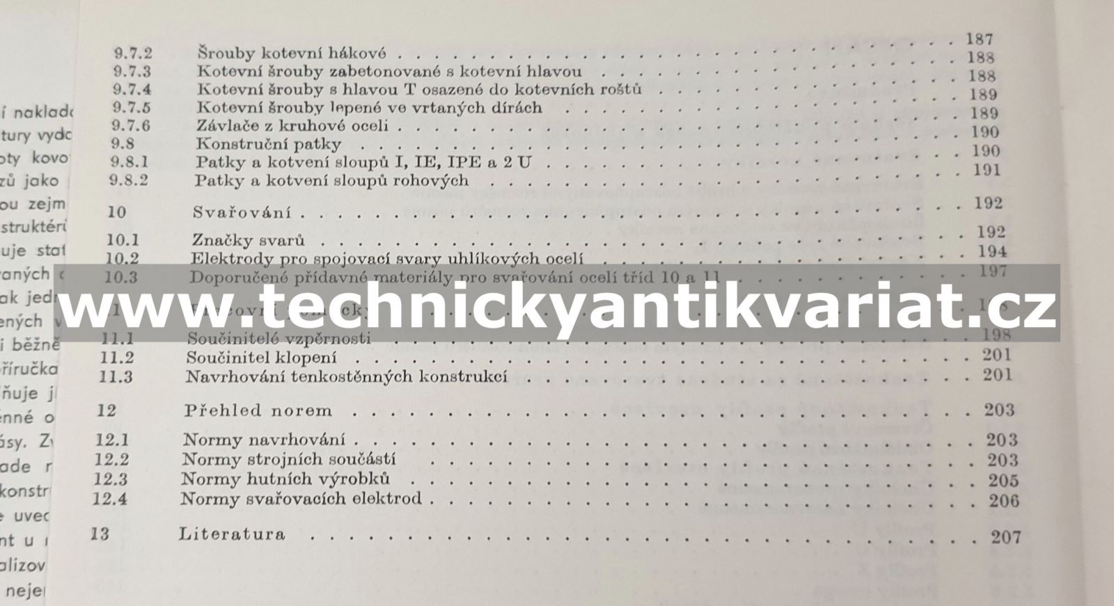 Statické hodnoty kovových konstrukčních prvků - Fuchs, Rec, Šefl (1985)